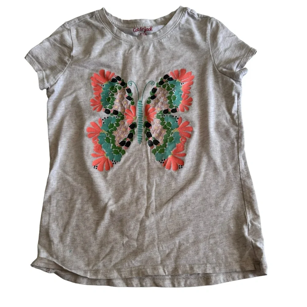 Cat & Jack Butterfly Tee